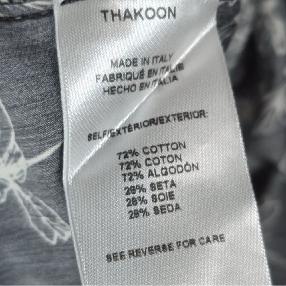 THAKOON - Printed Button Up Shirt Dress - NEW - Picture 4 of 4